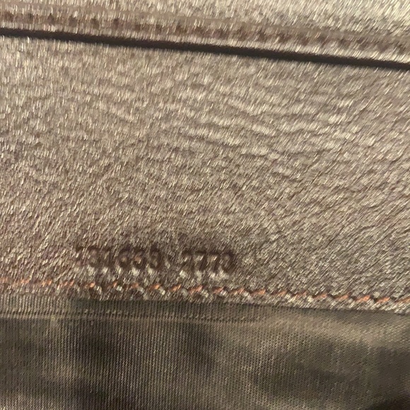 GUCCI Long Guccissima Metal Bar Continental Wallet - Picture 10 of 11